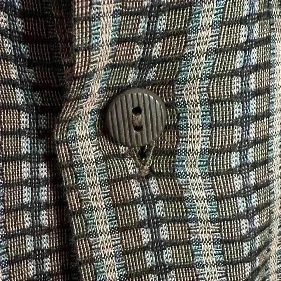 Jhane Barnes Cotton Long Sleeve Button Down Shirt Patterned | Multicolor | SZ XL - Picture 5 of 8